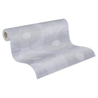 A.S.Creation Vliestapete Attractive Punkte grau B/L: ca. 53x1005 cm Attractive - grau (53,00/1005,00cm) - A.S.Creation