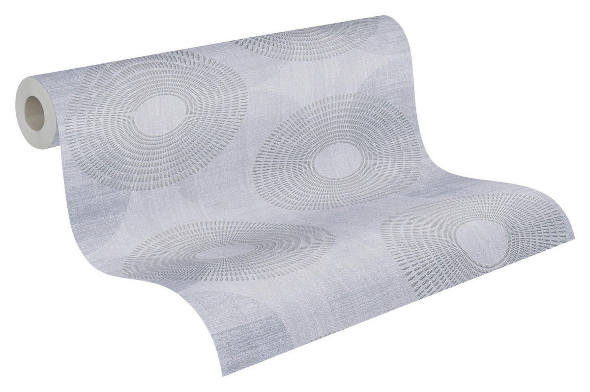 A.S.Creation Vliestapete Attractive Punkte grau B/L: ca. 53x1005 cm Attractive - grau (53,00/1005,00cm) - A.S.Creation