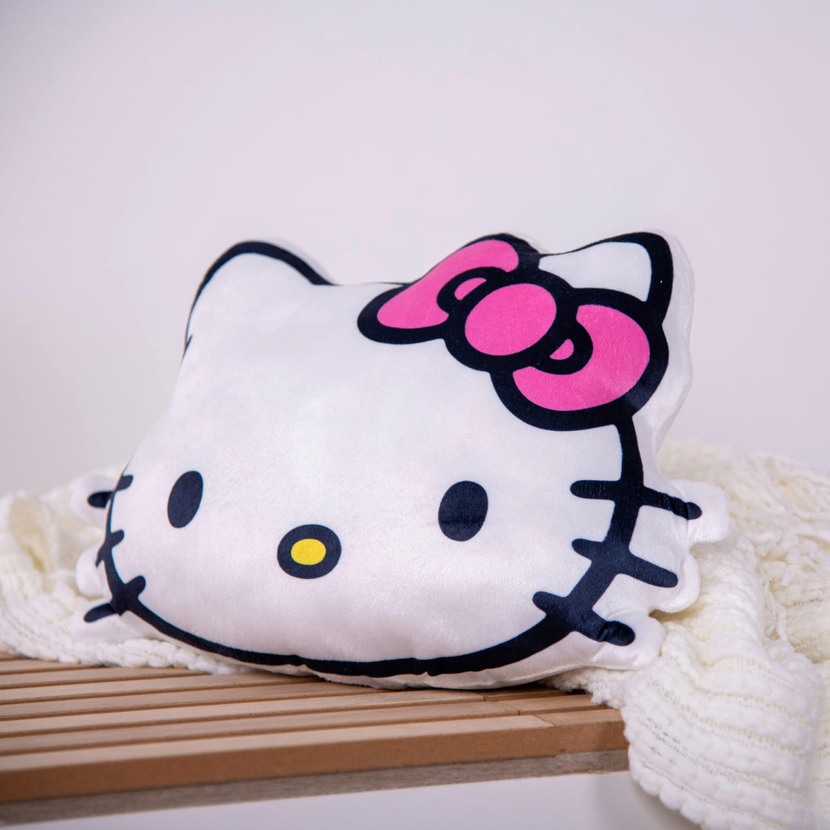 Dekokissen Konturenkissen Hello Kitty - bunt (26,00/36,00cm) - Hello Kitty