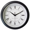 Mebus Wanduhr schwarz B/H/L: ca. 5,5x25x25 cm Wanduhr_Quarz - schwarz (25,00/5,50/25,00cm) - Mebus