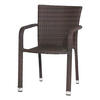 Gardamo Stapelsessel MINAS braun Aluminium MINAS - braun - Gardamo