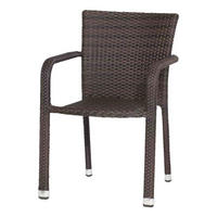 Gardamo Stapelsessel MINAS braun Aluminium MINAS - braun - Gardamo