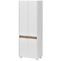 Hochschrank Cosmo perlweiß Optik B/H/T: ca. 56,9x164,5x33 cm Cosmo - (56,90/164,50/33,00cm) - Möbelpartner