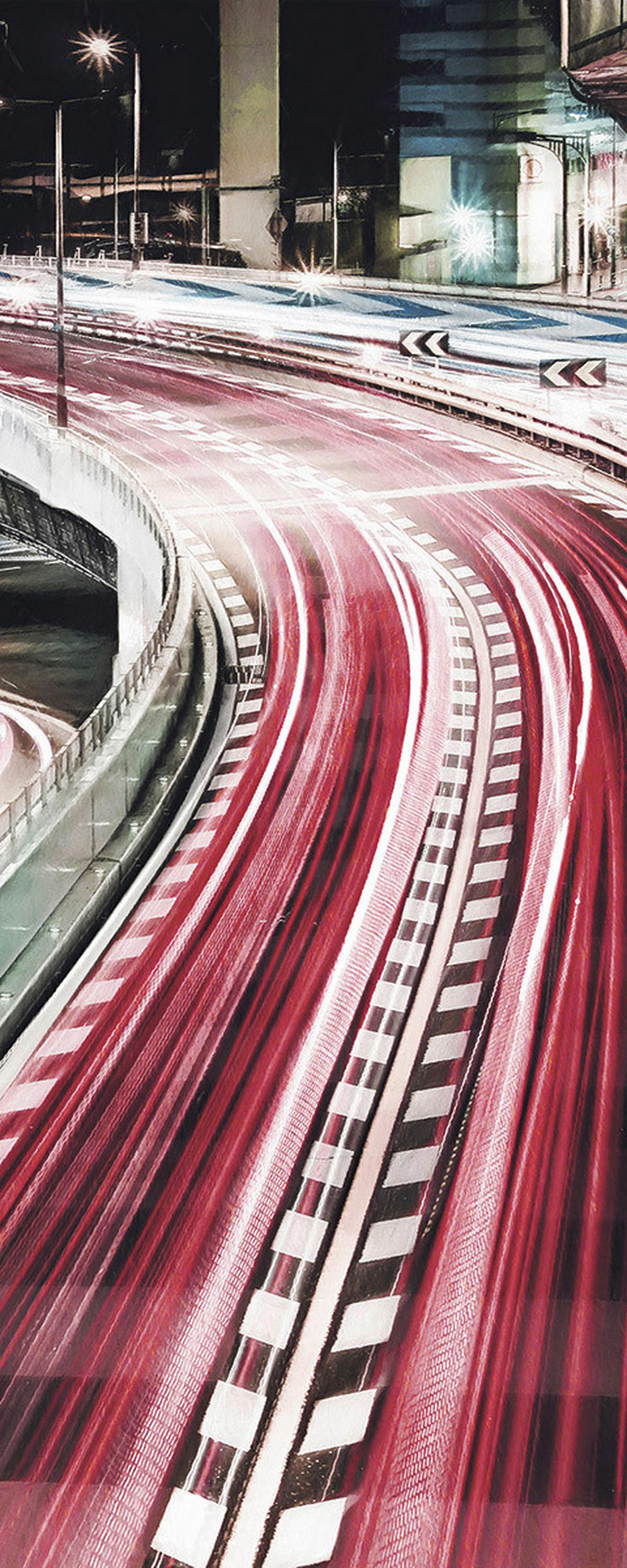 Komar Fototapete Speed Painting Panel B/L: ca. 100x250 cm Speed Painting Panel - (100,00/250,00cm) - Komar