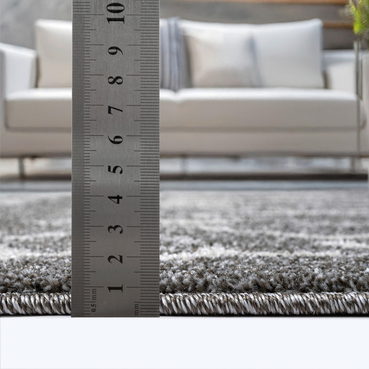 Sanat Teppich anthrazit B/L: ca. 340x240 cm Teppich_Boho_8200_240x340 - anthrazit (340,00/240,00cm) - Sanat