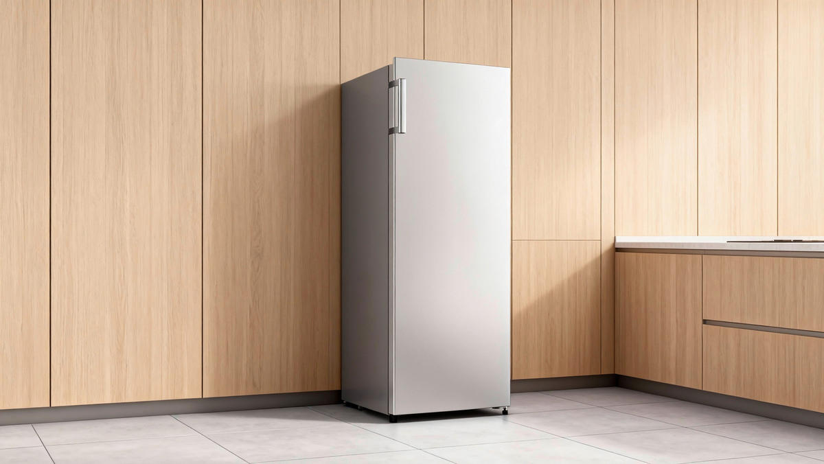 POCOline Kühlschrank KS147-238DSIG silber B/H/T: ca. 54,5x143,5x56,5 cm Kühlschrank KS 147-238 DSIG - silber (54,50/143,50/56,50cm) - POCOline