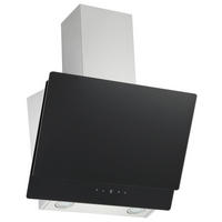 Respekta Dunstabzugshaube CH77060SA schwarz B/H/T: ca. 60x78x31,3 cm CH77060SA - schwarz/Edelstahl (60,00/78,00/31,30cm) - Respekta