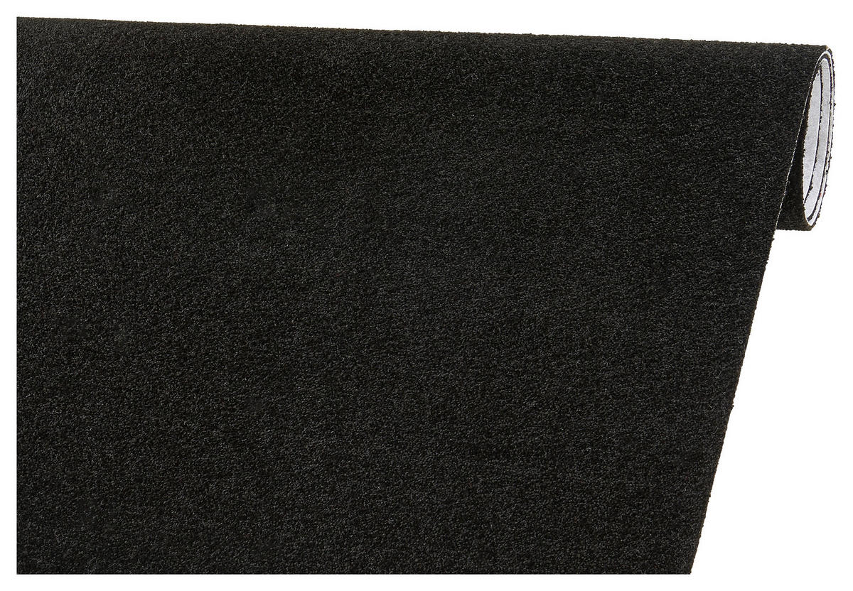 Teppichboden Memphis schwarz B: ca. 400 cm pro m² Memphis - schwarz (400,00cm)