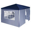 VCM Pavillon royalblau Polyester-Mischgewebe B/H/L: ca. 300x187x300 cm Pavillon - royalblau (300,00/300,00/187,00cm) - VCM