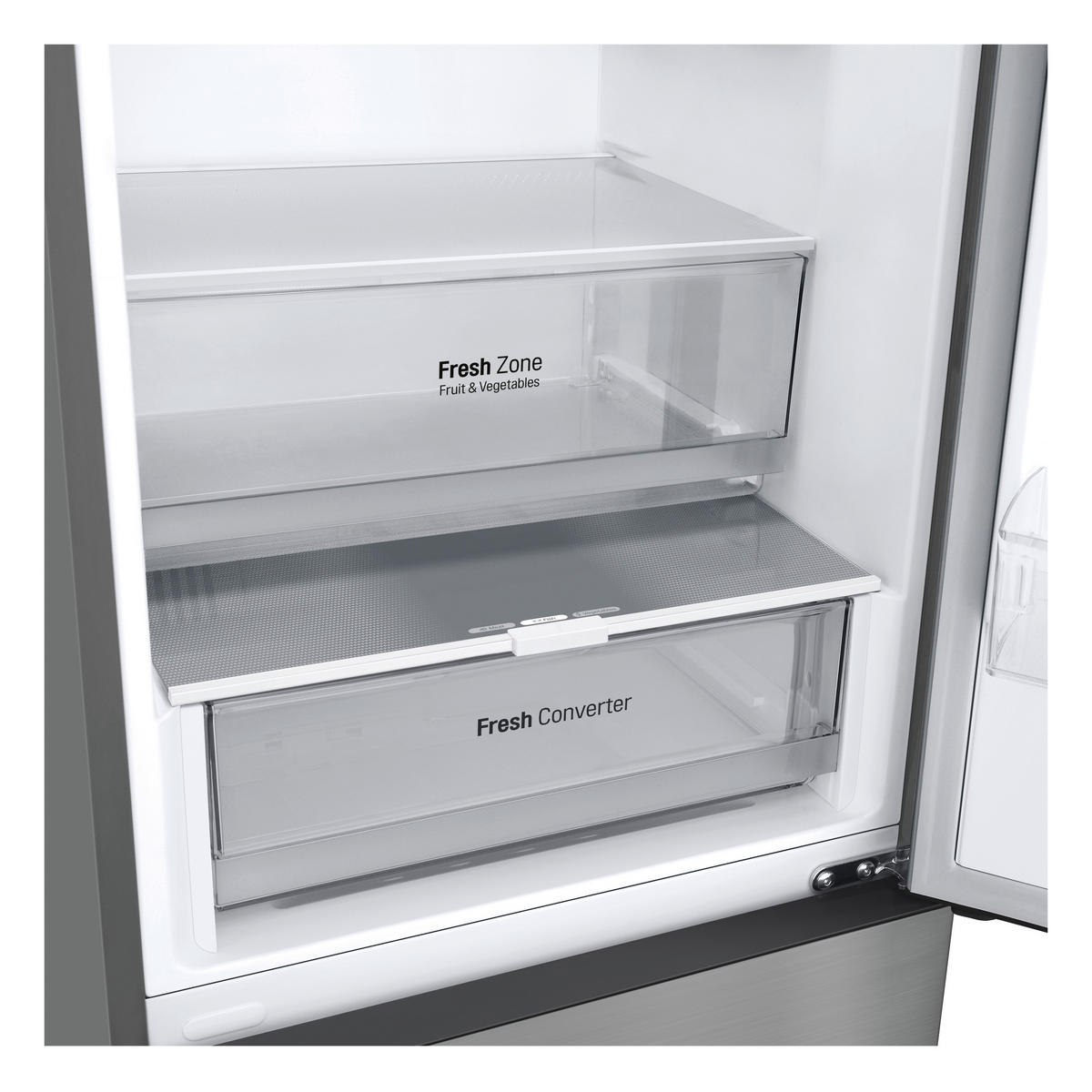 LG Kühl-/Gefrierkombination GBV22NCCPY Inox B/H/T: ca. 59,5x203x67,5 cm Kühl-/Gefrierkombi GBV22NCCPY - Inox (59,50/203,00/67,50cm) - LG