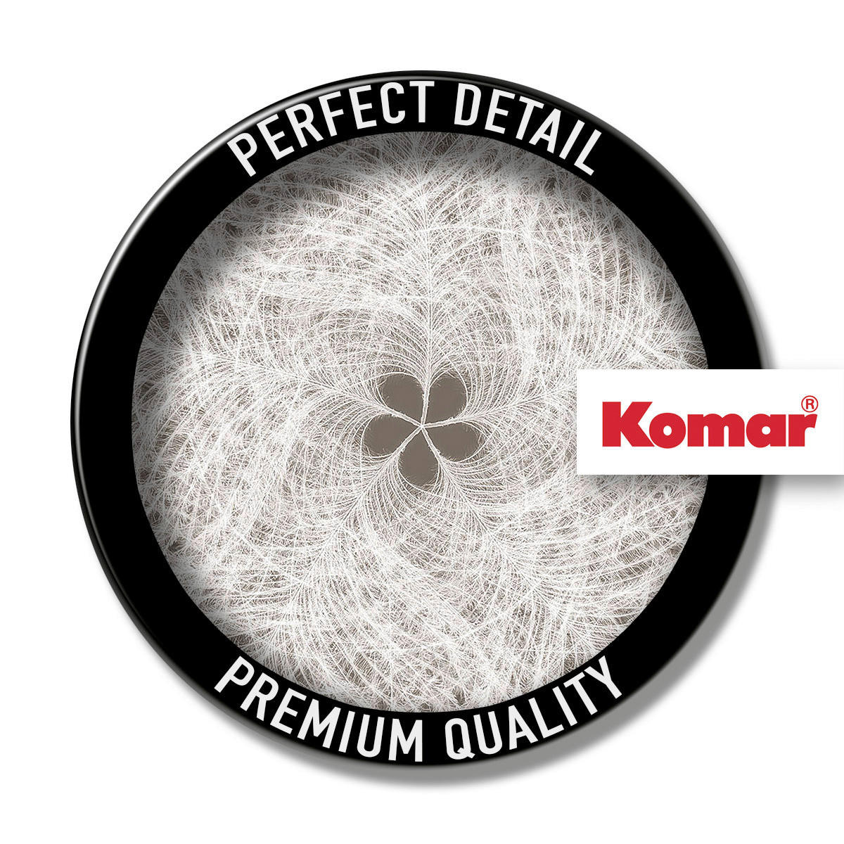 Komar Fototapete Federstern B/L: ca. 300x250 cm Federstern - (300,00/250,00cm) - Komar