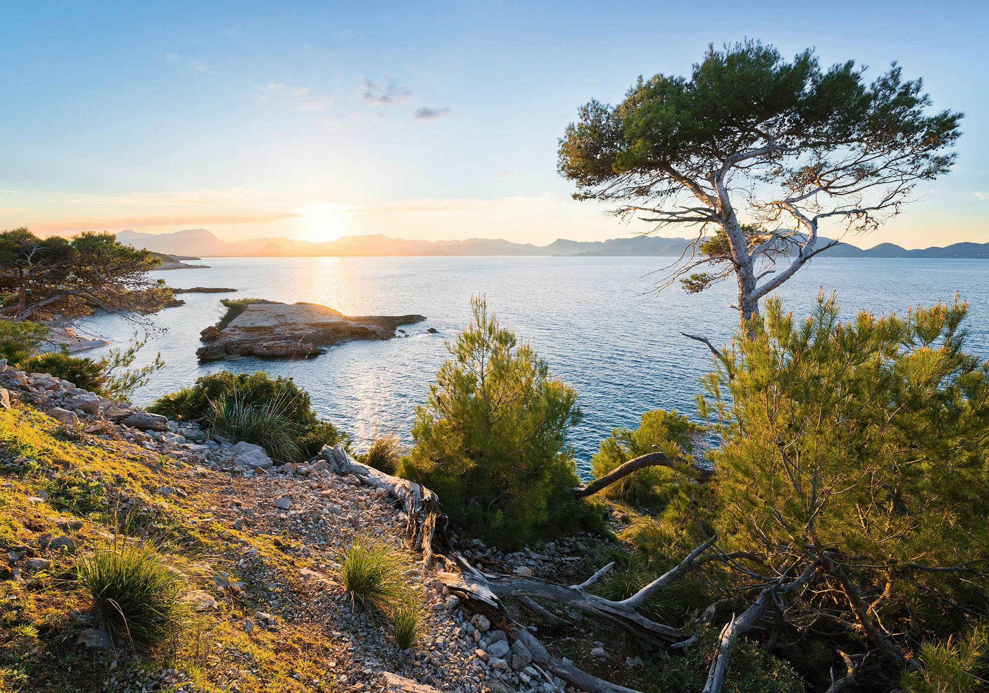 Komar Fototapete Licht des Südens B/L: ca. 400x280 cm Licht des Südens - (400,00/280,00cm) - Komar