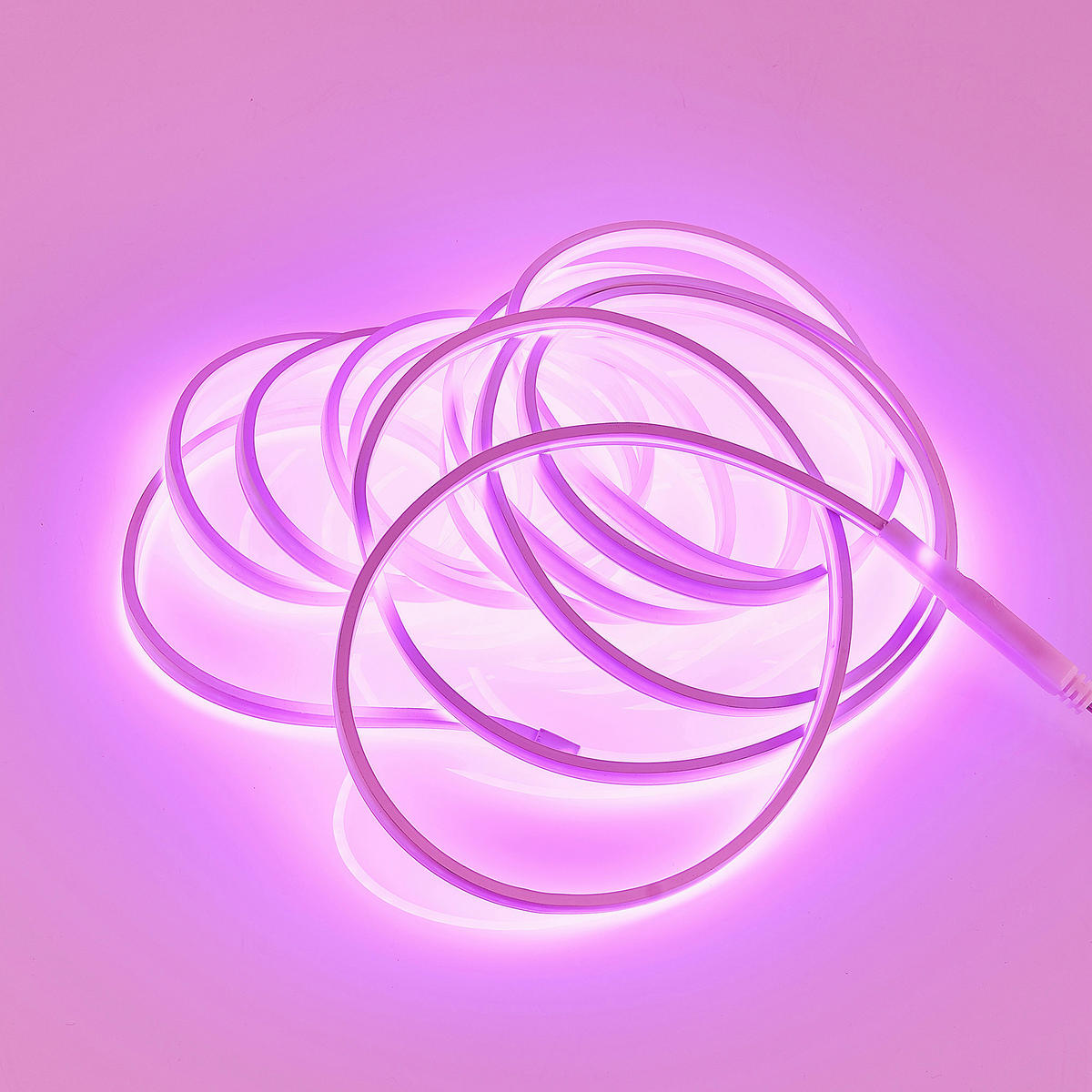 Lichtband weiß Kunststoff B/L: ca. 1x500 cm LED-Lichtband_Neon - weiß (1,00/500,00cm)