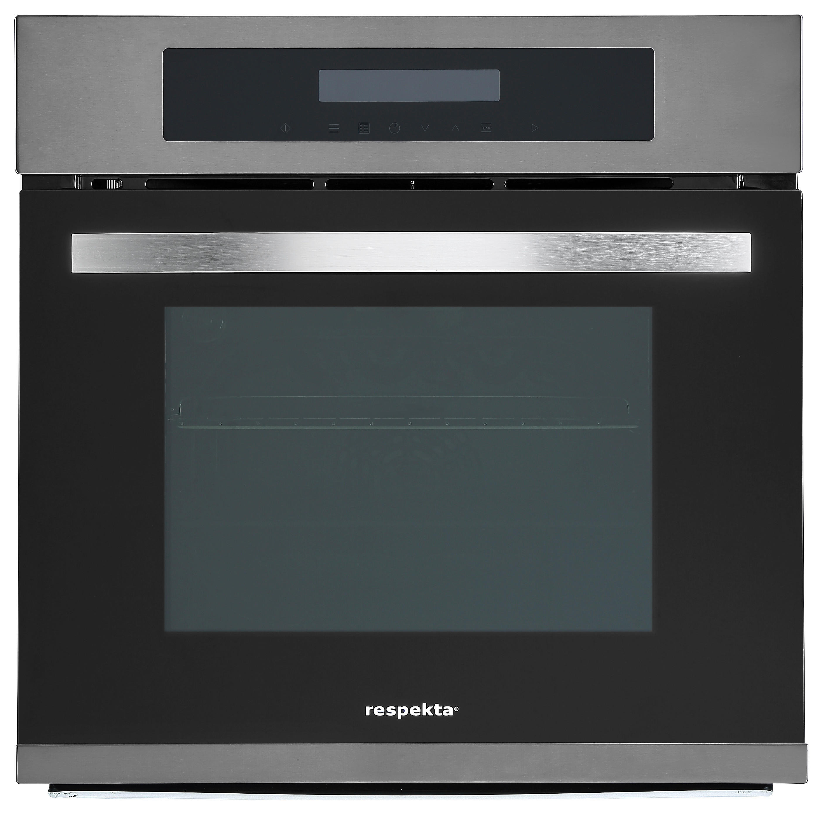 Respekta Backofen DIGI8Blacksteel Blacksteel Edelstahl B/H/T: ca. 59,5x59,5x57,5 cm DIGI8Blacksteel - Blacksteel (59,50/59,50/57,50cm) - Respekta