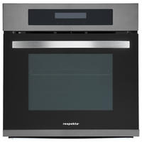 Respekta Backofen DIGI8Blacksteel Blacksteel Edelstahl B/H/T: ca. 59,5x59,5x57,5 cm DIGI8Blacksteel - Blacksteel (59,50/59,50/57,50cm) - Respekta