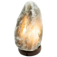 GLOBO Tischleuchte grau braun Holz H/D: ca. 20,3x11,4 cm E14 1 Brennstellen Tischleuchte_Stone grau - braun/grau (11,40/20,30cm) - GLOBO