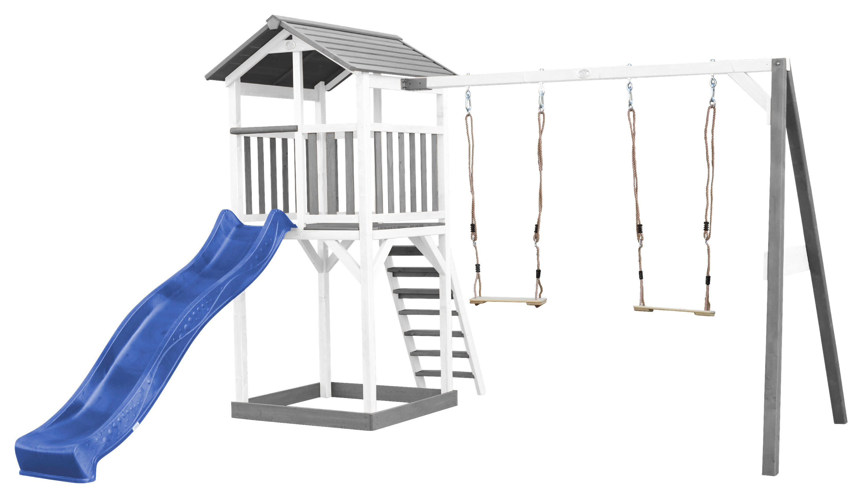 AXI Spielturm Beach Tower blau B/H/L: ca. 357x242x349 cm Beach Tower - blau (349,00/357,00/242,00cm) - AXI