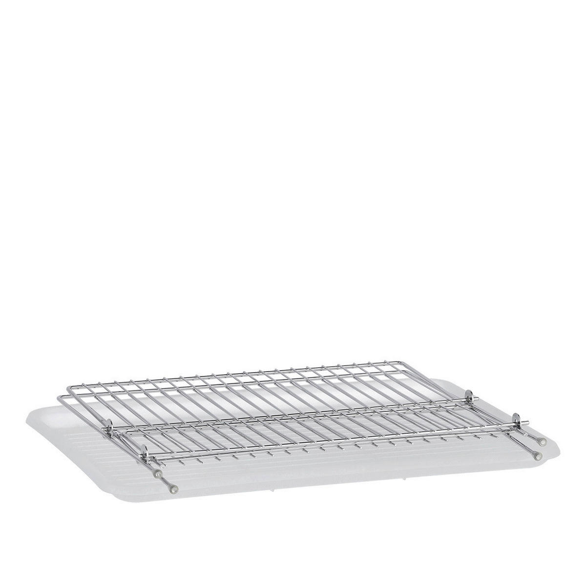 Zeller Geschirrabtropfständer weiß Metall B/H/L: ca. 32x23x43 cm Geschirrabtropfständer - weiß (43,00/32,00/23,00cm) - Zeller