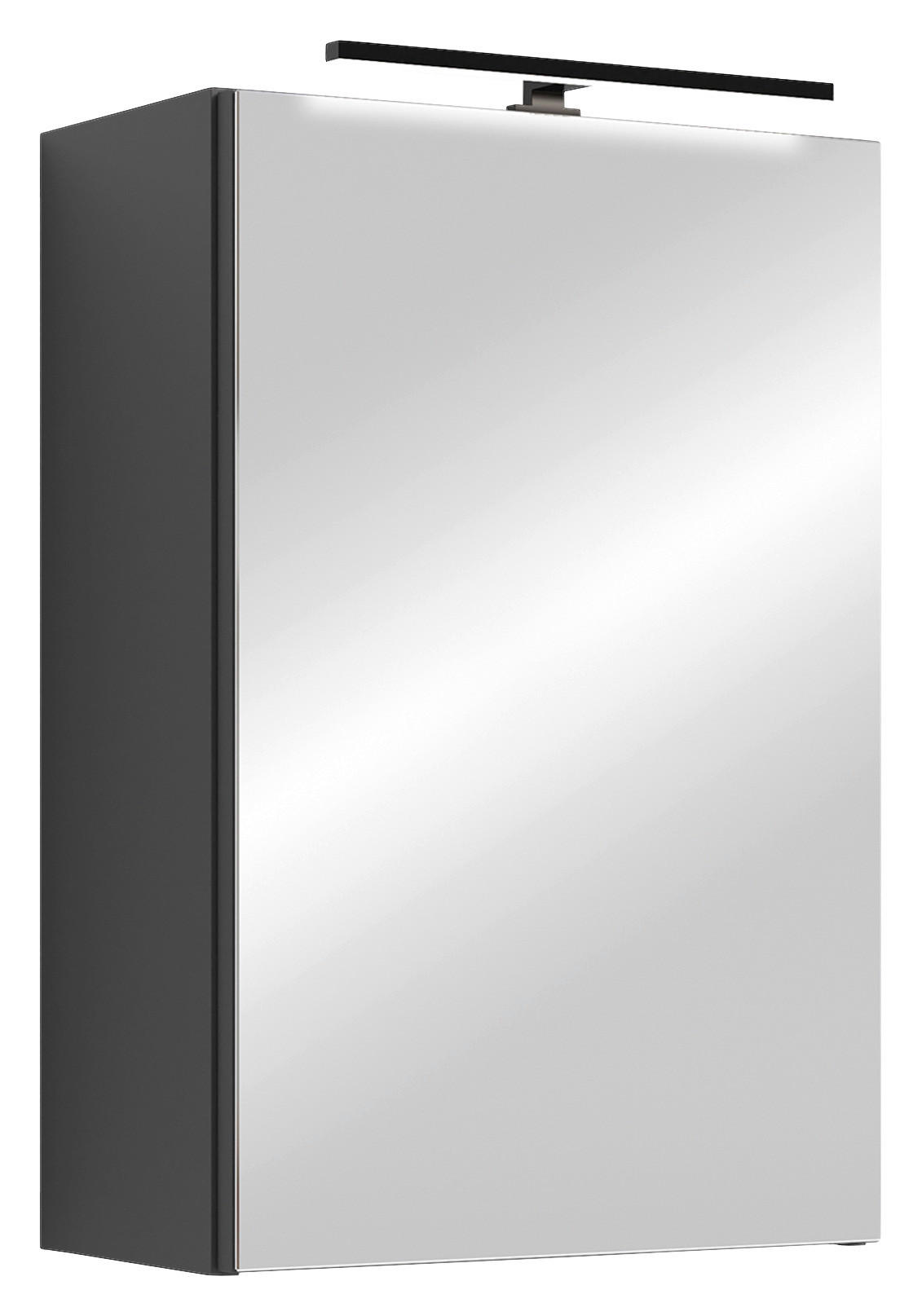 Spiegelschrank SPREE anthrazit B/H/T: ca. 40x60x20 cm SPREE - anthrazit (40,00/60,00/20,00cm) - byLIVING