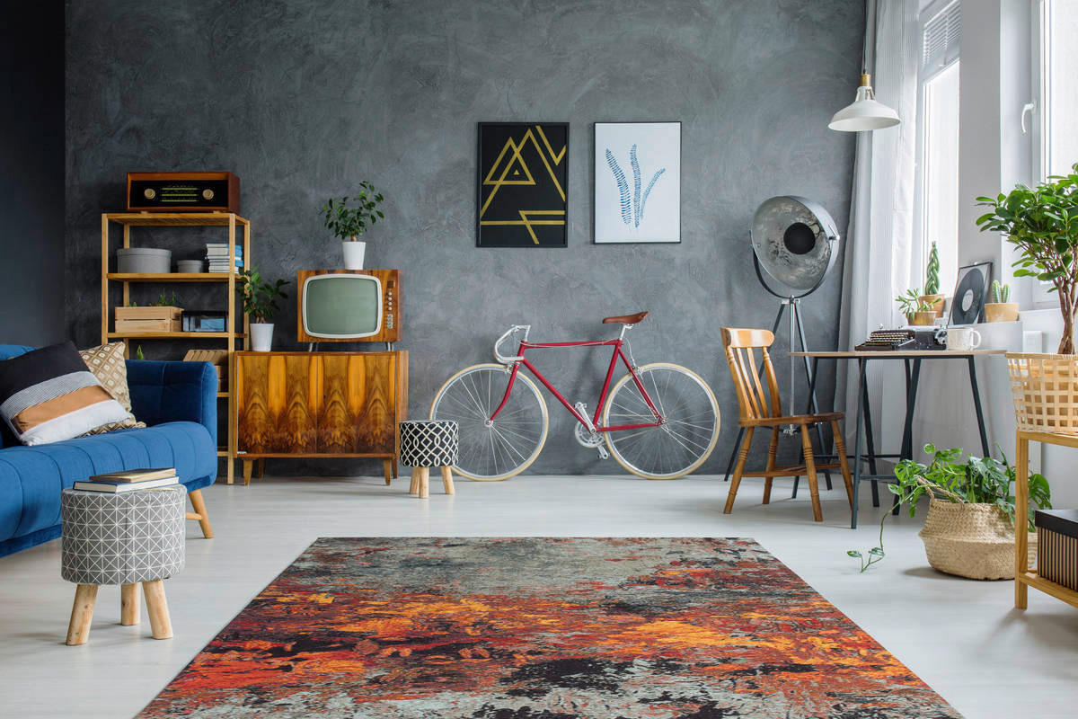 360Living Teppich Blaze Multi B/L: ca. 115x170 cm Blaze - Multi (115,00/170,00cm) - 360Living