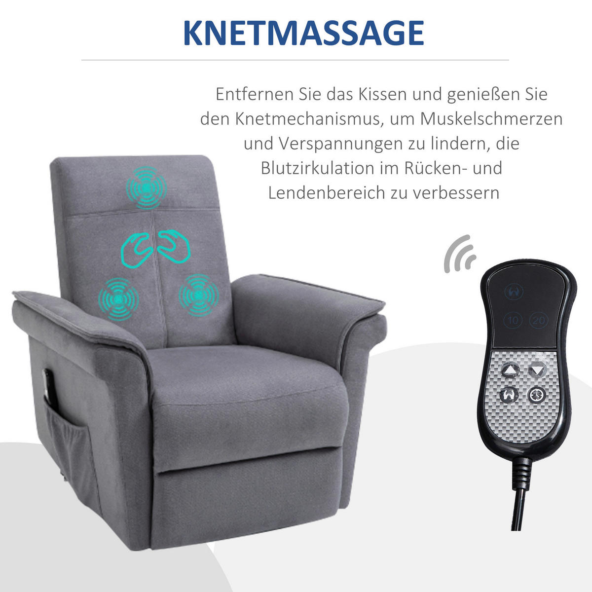 HOMCOM TV-Sessel 713-081V90 713-081V90 - HOMCOM