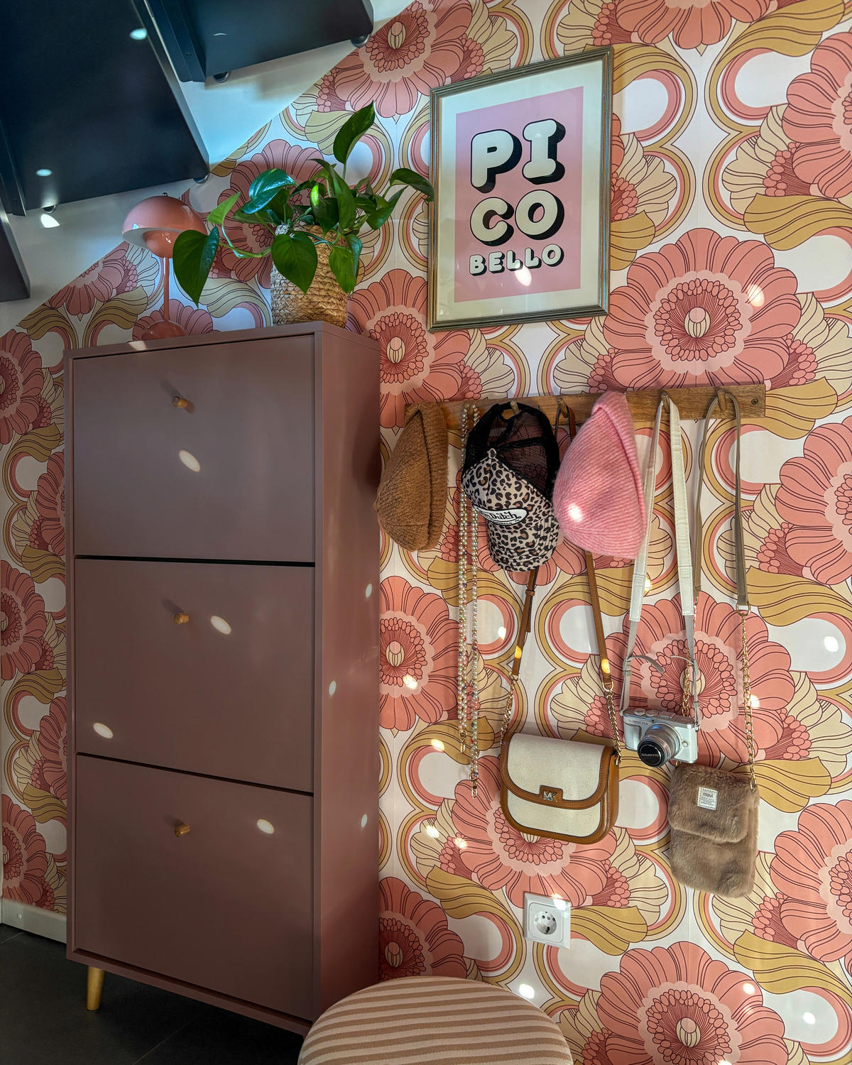 Schuhkipper Bjarne, 3er mauve B/H/T: ca. 59,8x131x19,55 cm Bjarne, 3er - mauve (59,80/131,00/19,55cm) - Schildmeyer