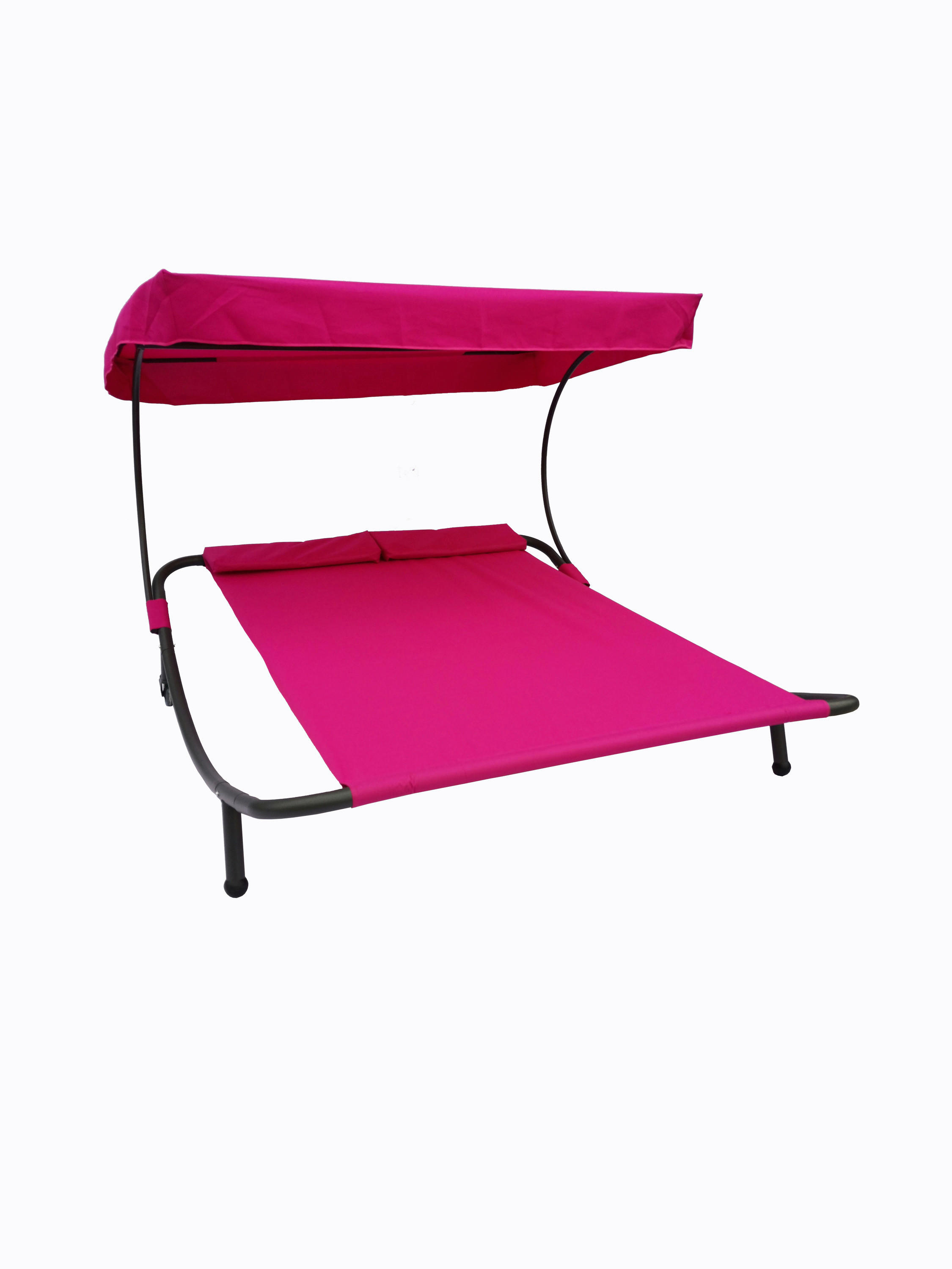 Thumbnail - VCM Doppelliege Bindox rot Polyester-Mischgewebe B/H/T: ca. 130x137x200 cm