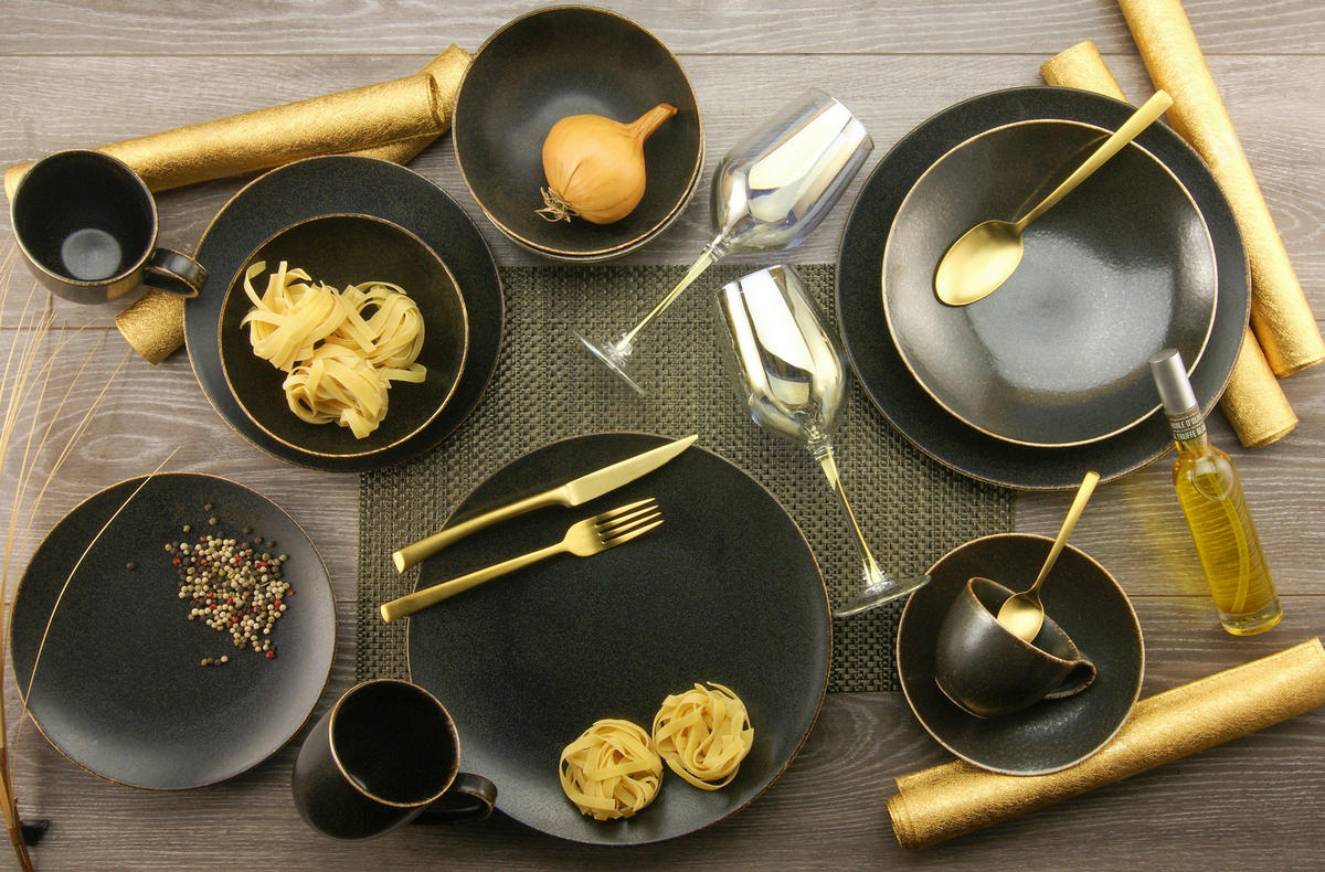 CreaTable Kombiservice RUSTY RUSTY - dunkelgrau - CreaTable