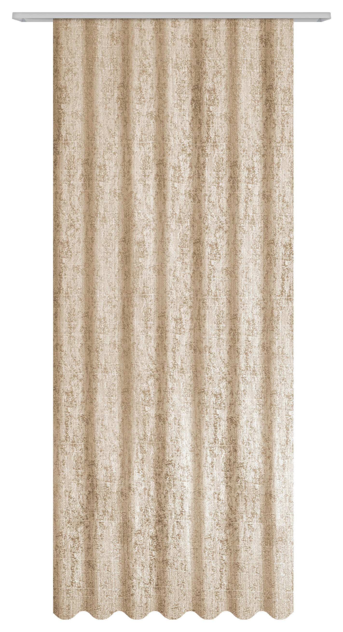 Thumbnail - Dekovorhang Eden taupe B/L: ca. 135x245 cm