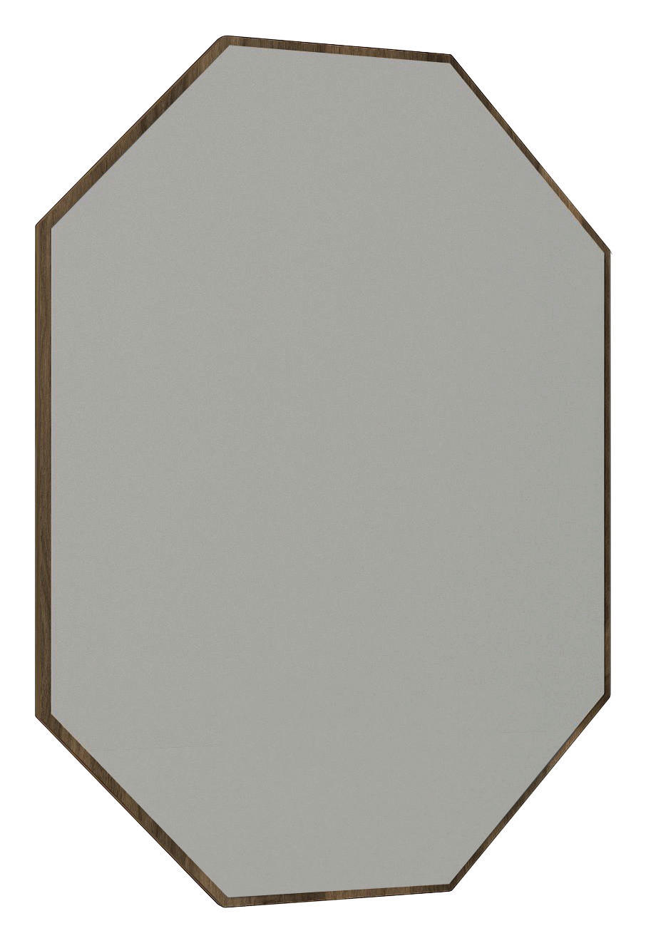 moebel17 Wandspiegel Lost walnuss Nachbildung B/H/T: ca. 45x70x2 cm Lost - walnuss (45,00/70,00/2,00cm) - moebel17