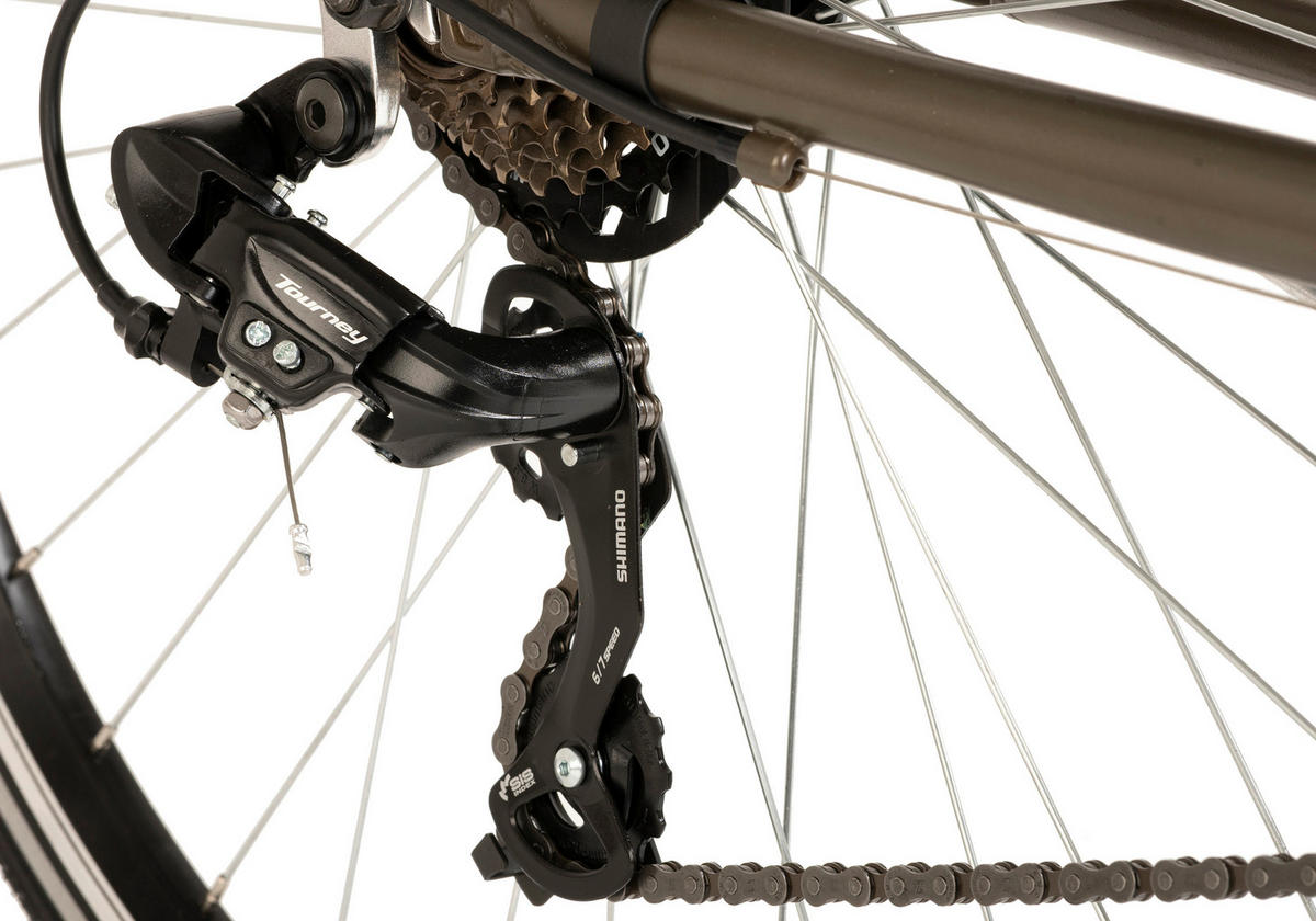 DaCapo Trekking-Bike Metropolis METROPOLIS 28 Zoll Rahmenhöhe 53 cm 21 Gänge anthrazit anthrazit ca. 28 Zoll Metropolis - anthrazit - DaCapo