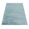 Ayyildiz Teppich FLUFFY blau B/L: ca. 60x110 cm FLUFFY - blau (60,00/110,00cm) - Ayyildiz