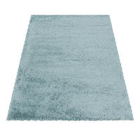 Ayyildiz Teppich FLUFFY blau B/L: ca. 60x110 cm FLUFFY - blau (60,00/110,00cm) - Ayyildiz