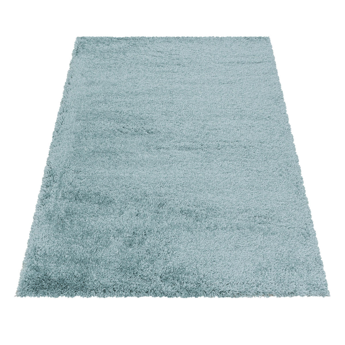 Ayyildiz Teppich FLUFFY blau B/L: ca. 60x110 cm FLUFFY - blau (60,00/110,00cm) - Ayyildiz