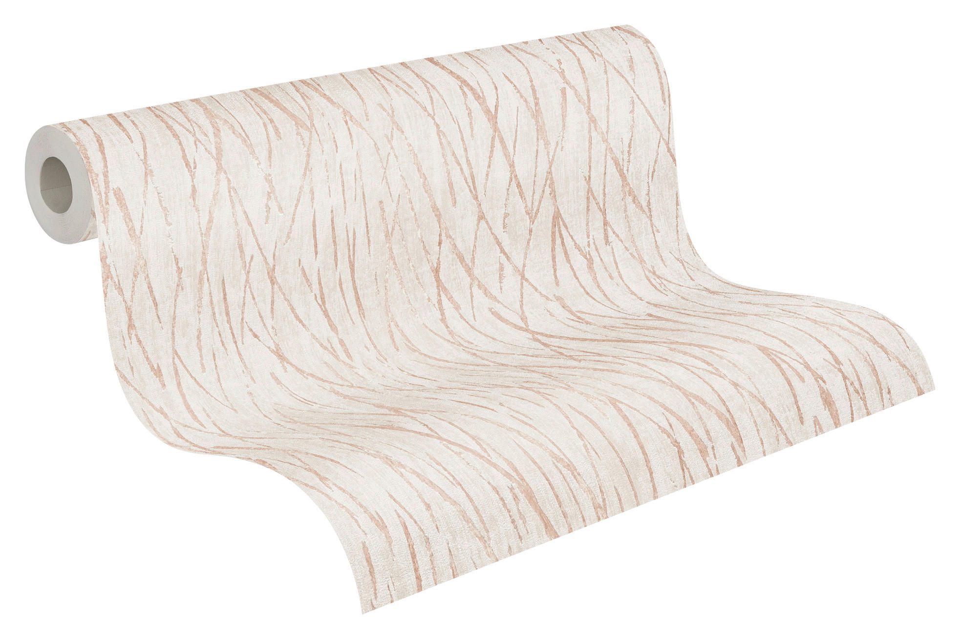 A.S.Création Vliestapete grau silber Kupfer B/H/D: ca. 53x1005x8,8 cm Vliestapete - Kupfer/silber (8,80/1005,00cm) - A.S.Creation