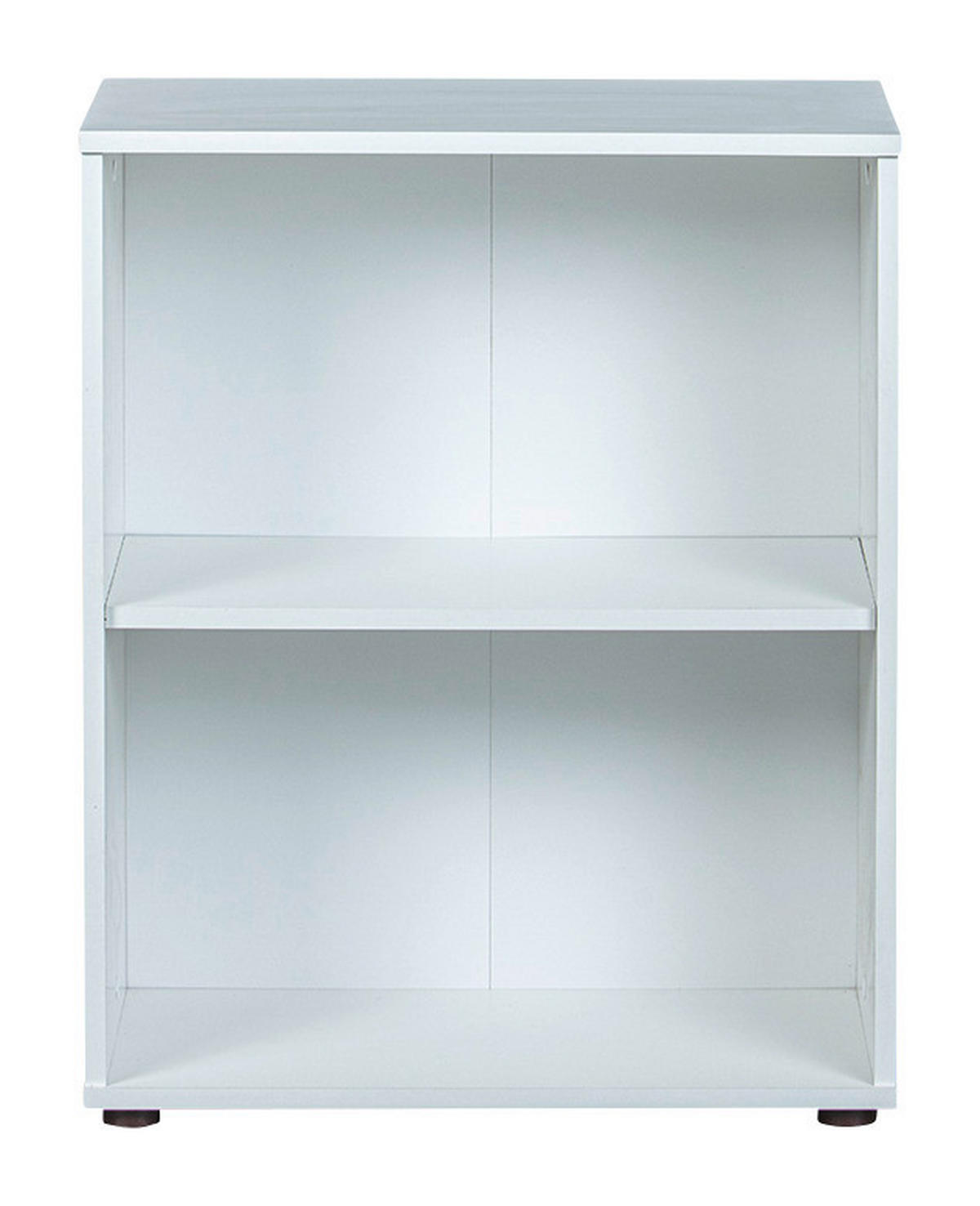 Regal Arco 1 weiß B/H/T: ca. 60x75x30 cm Arco 1 - weiß (60,00/75,00/30,00cm) - Inter Link