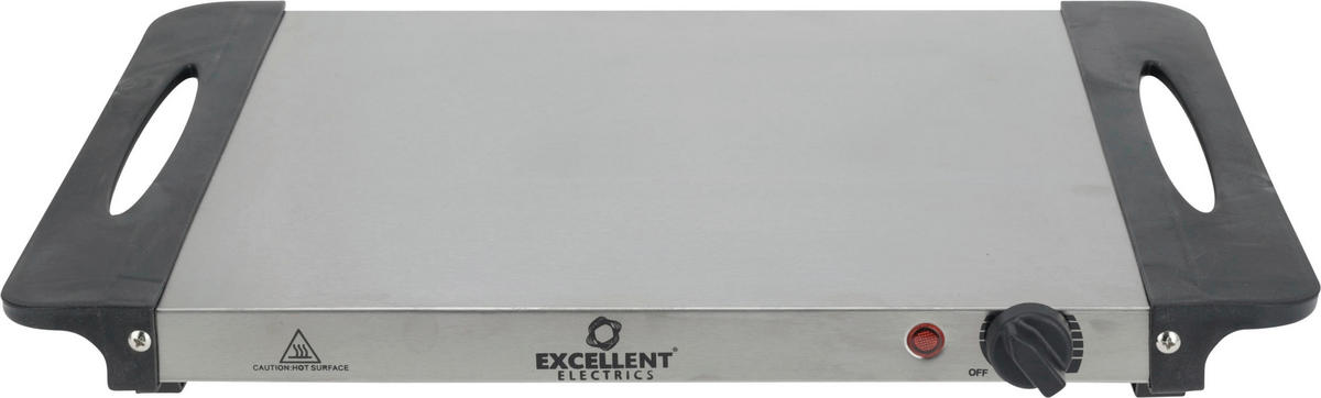 Buffet-Wärmer Edelstahl Edelstahl B/H/L: ca. 50,5x13x41 cm elektrischer_Buffet-Wärme - Edelstahl (41,00/50,50/13,00cm)