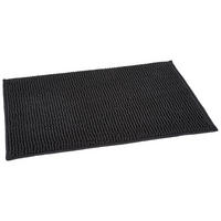 Badematte Badematte_Chenille 44x67cm schwarz - schwarz (44,00/67,00cm)
