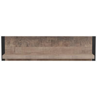 Wandboard Emile Eiche Tabak Nachbildung B/H/T: ca. 110x28x23 cm Emile - Eiche (110,00/28,00/23,00cm) - Trendteam