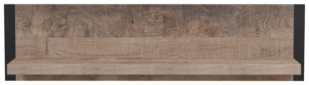 Wandboard Emile Eiche Tabak Nachbildung B/H/T: ca. 110x28x23 cm Emile - Eiche (110,00/28,00/23,00cm) - Trendteam