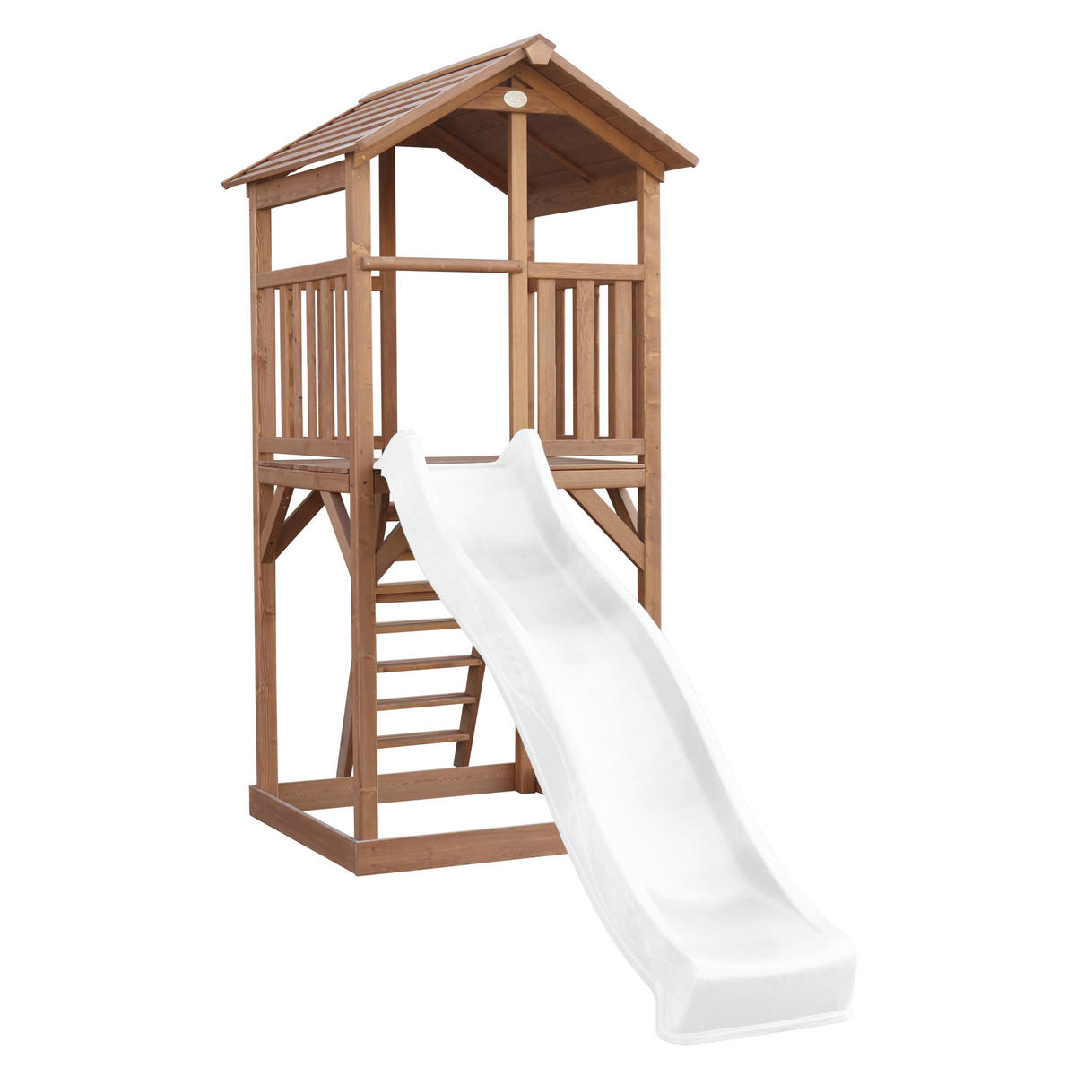 AXI Spielturm Beach Tower braun B/H/L: ca. 111x242x349 cm Beach Tower - braun/weiß (349,00/111,00/242,00cm) - AXI