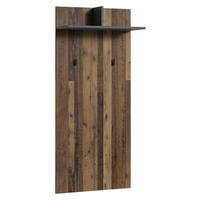 Wandpaneel BEN Eiche Old Wood Nachbildung anthrazit B/H/T: ca. 60x136x27 cm BEN - Eiche/anthrazit (60,00/136,00/27,00cm) - byLIVING