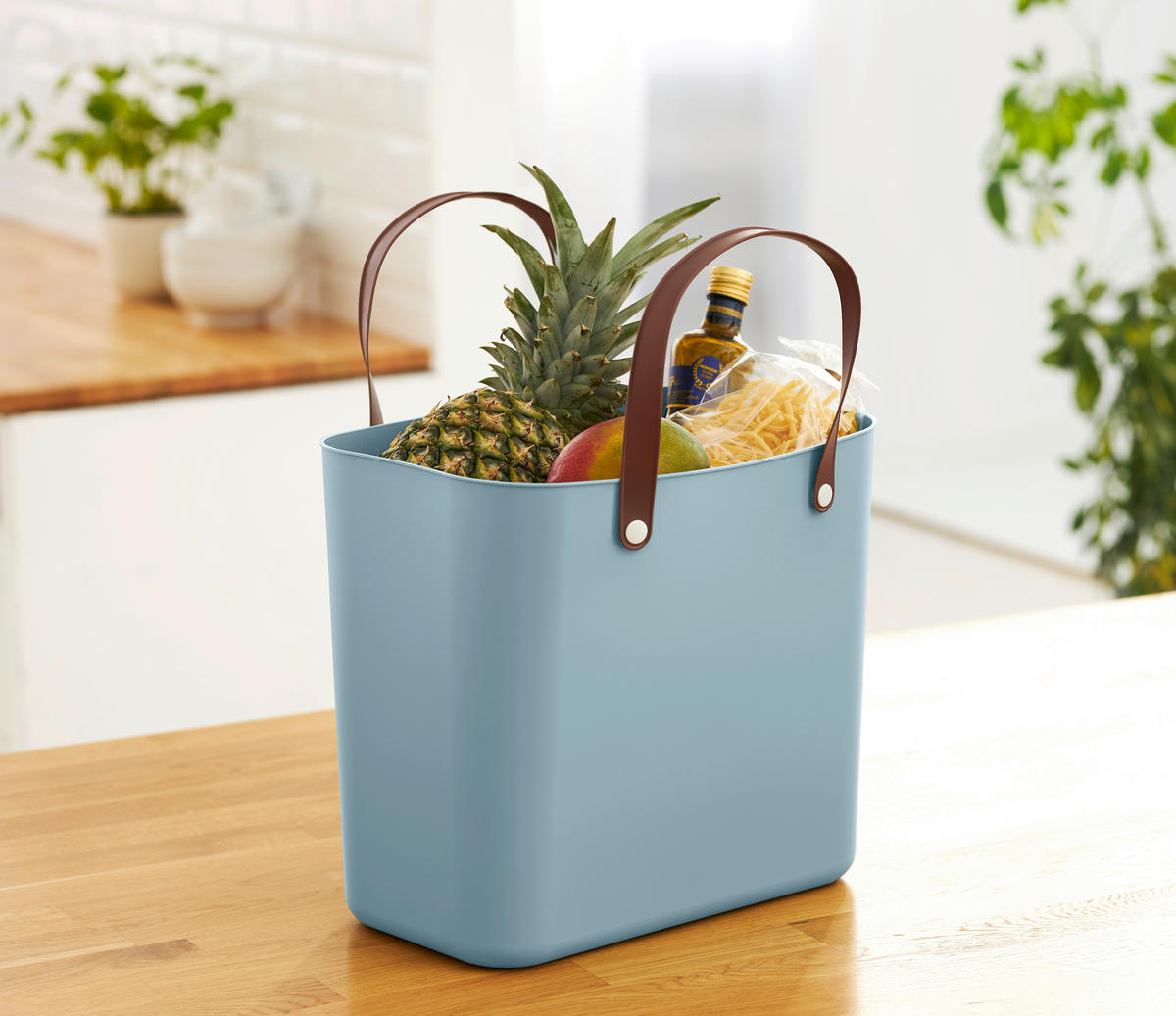Rotho Tasche türkis B/H/L: ca. 23,5x34x40 cm Multibag_Albula 25l - türkis (40,00/23,50/34,00cm) - Rotho