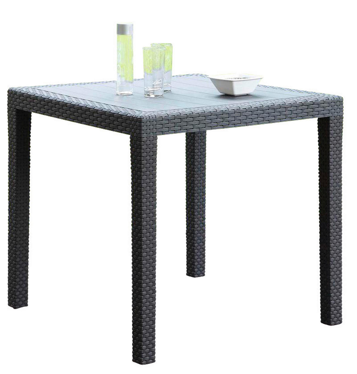 Gartensitzgruppe Eden + King anthrazit Kunststoff Eden + King - anthrazit