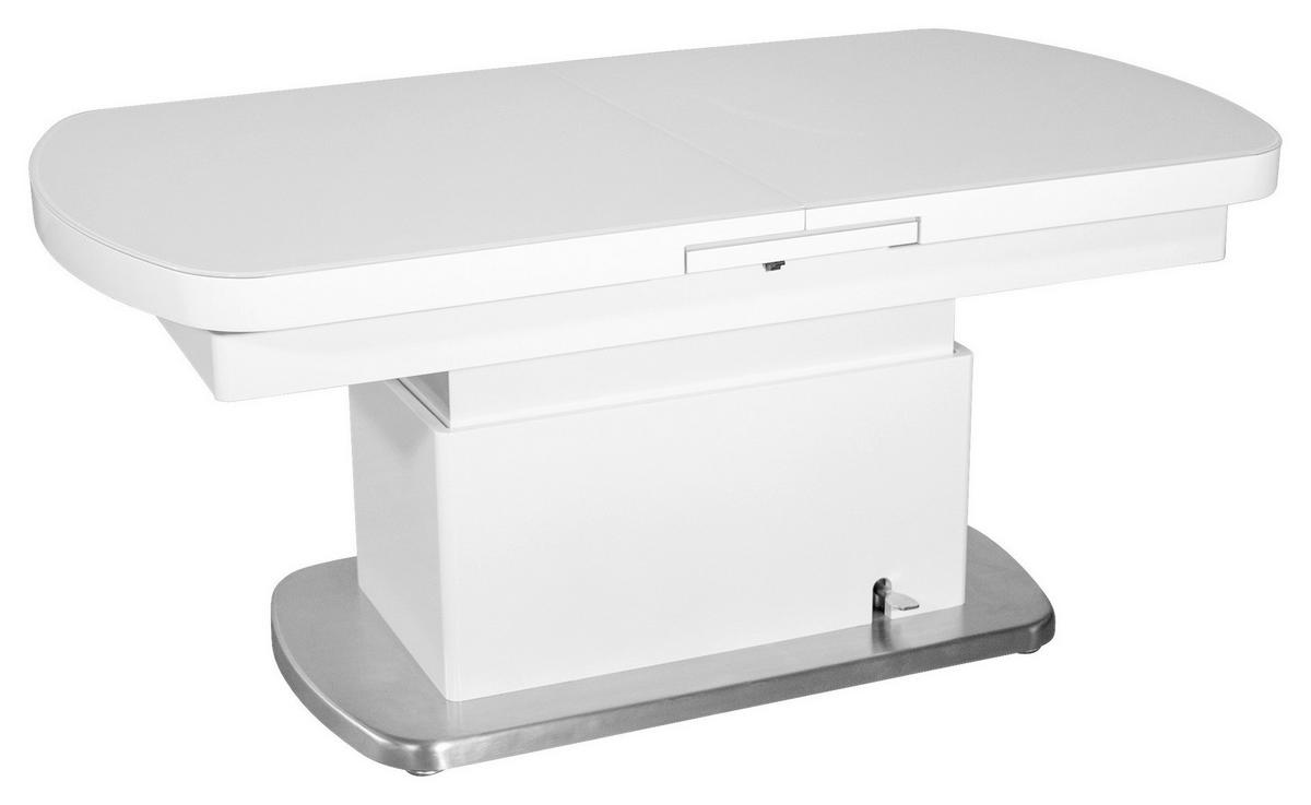 Couchtisch Levi weiß MDF B/H/T: ca. 135x50x75 cm Levi - weiß (135,00/50,00/75,00cm)