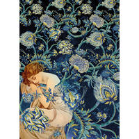 Komar Fototapete Femme d'Or B/L: ca. 200x280 cm Femme d'Or - (200,00/280,00cm) - Komar