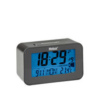 Mebus Wecker schwarz B/L: ca. 4,8x12 cm Wecker_Funk - schwarz (4,80/12,00cm) - Mebus