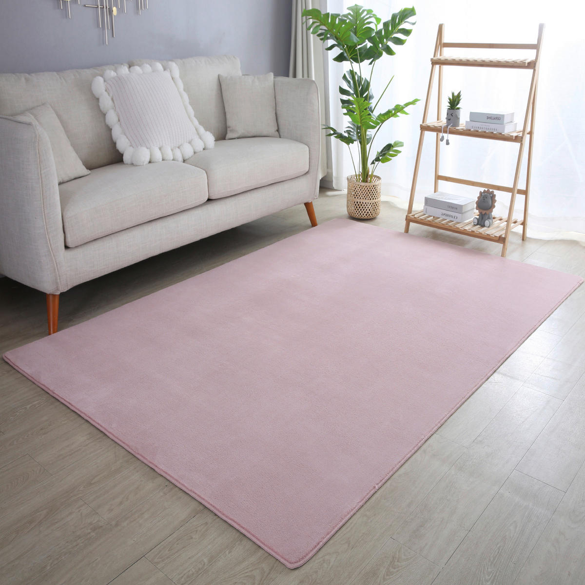Ayyildiz Teppich SKY rosa B/L: ca. 200x290 cm SKY - rosa (200,00/290,00cm) - Ayyildiz