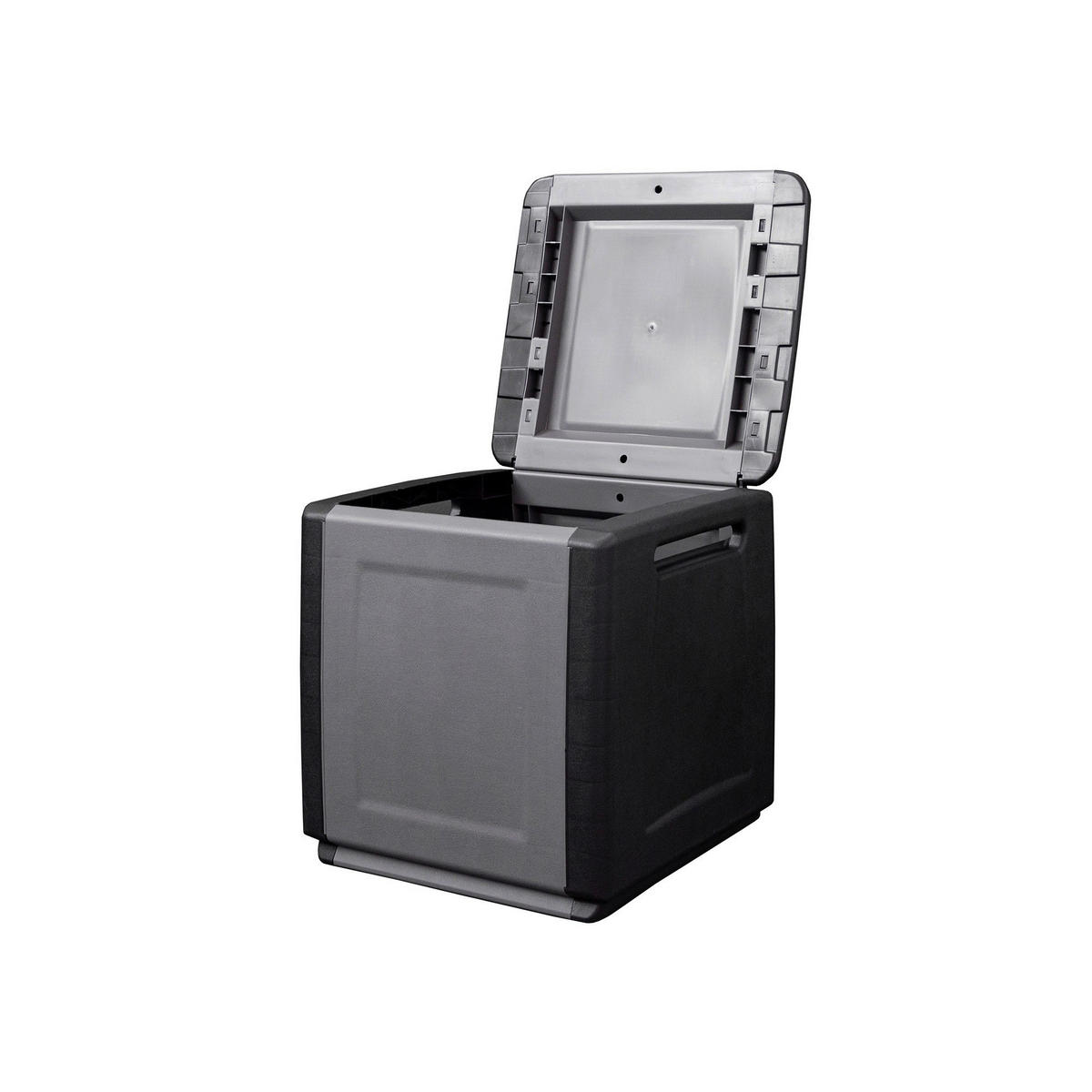 Artplast Multibox Cubo dunkelgrau B/H/L: ca. 53x57x54 cm Cubo - schwarz/dunkelgrau (54,00/53,00/57,00cm) - Artplast