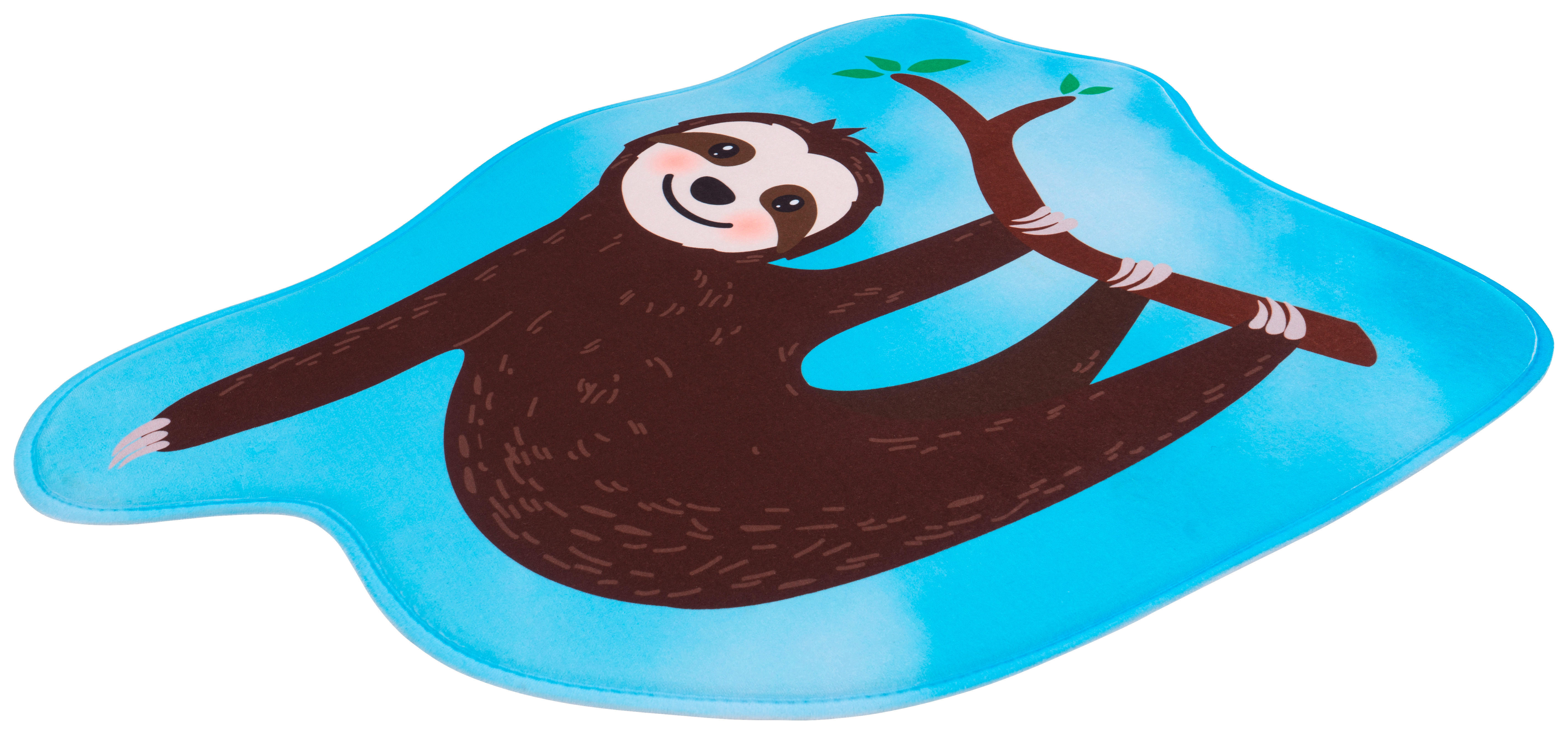 Obsession Teppich My Ibo Kids braun B/L: ca. 60x75 cm My Ibo Kids - braun/blau (60,00/75,00cm) - Obsession
